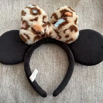 미니 마우스 레오파드 무늬 머리띠