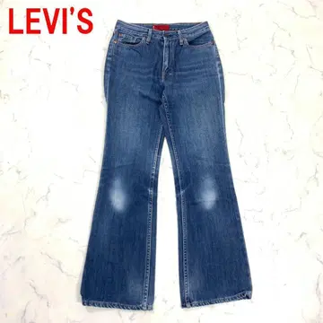 A6348 리바이스 RED TAB 데님 스트레이트 면 파랑 네이비 31