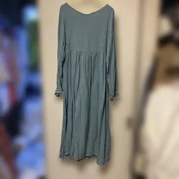 사만사 모스모스/sm2 코튼 린넨 앞뒤 착용 원피스 민트