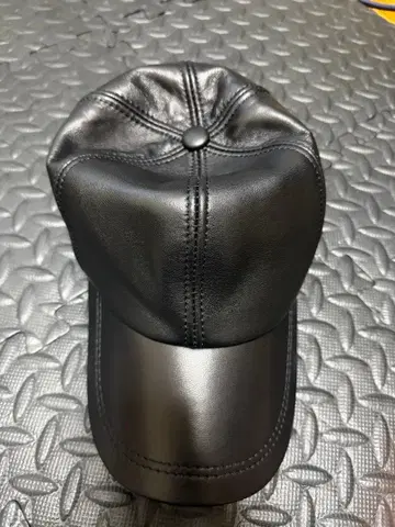 블랙 양가죽 캡 새상품