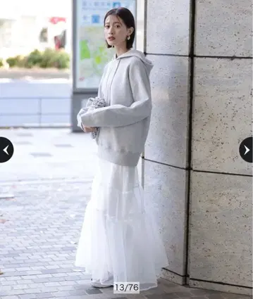 [ 새상품 ] Arpege story 오간자 캉캉 스커트