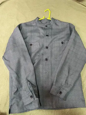 렐룸 체크 무늬 버튼 셔츠