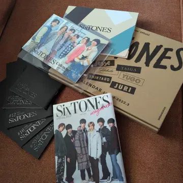 SixTONES 달력 뉴스레터 세트