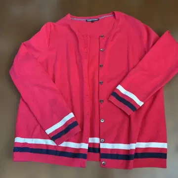 TOMY HILFIGER 라인 가디건