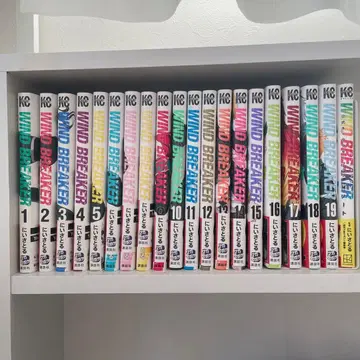 WIND BREAKER 윈드브레이커 코믹스 1~19권 + 캐릭터북