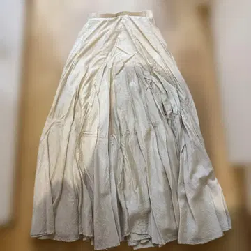 meri 롱 스커트 베이지