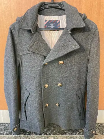 COMME CA COMMUNE 그레이 피 코트 S