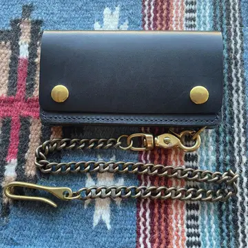 여행 트래커 지갑 쇼트 블랙