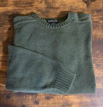 90's LANDS' END 란즈엔드 남성용 그린 니트