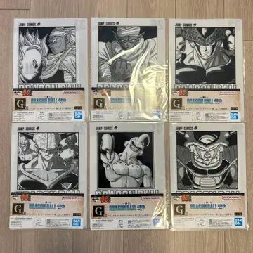 드래곤볼 제일복권 G상 클리어 파일 11장 세트
