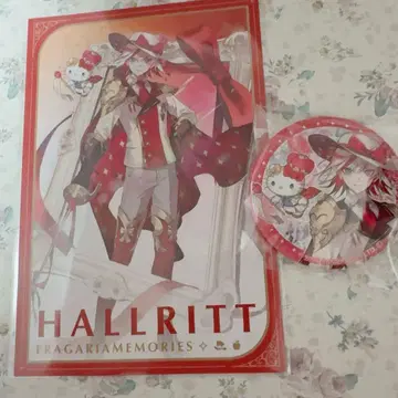 플라가리아 메모리즈 하루릿 2주년 캔뱃지 특전 엽서