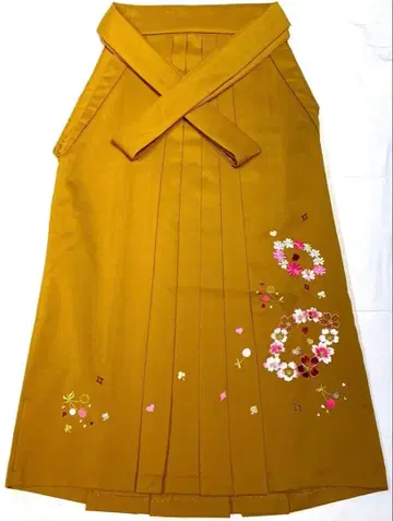 자수 머스타드 하카마 91cm