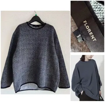 FLORENT 플로렌트 헤링본 플리스 풀오버