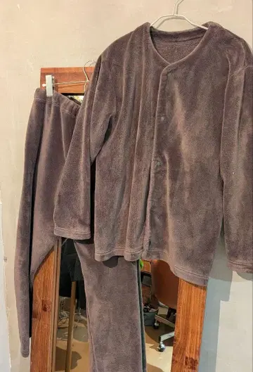 무인양품 착용 담요 브라운 M 사이즈