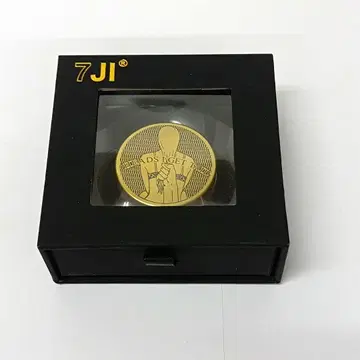 7JI 코인형 피젯 토이 코인 슬라이더 골드