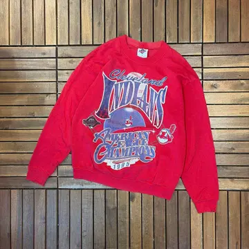 90s USA제 INDIANS 맨투맨 풀오버