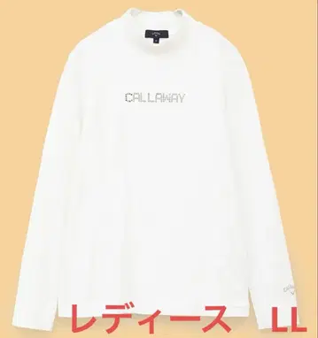 [택 포함 새상품] Callaway 골프 여자 쾌적 모크넥 긴팔