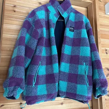 로데오 크라운 보아 자켓 리버서블