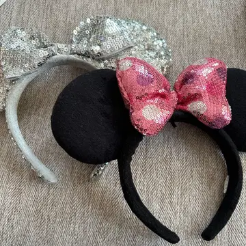 미니 마우스 머리띠 2세트
