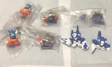 [ 새상품&중고품 ] 슈퍼로봇대전3 가챠가챠 피규어 6체 세트