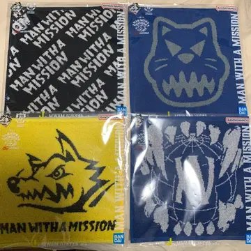 제일복권 man with a mission J상 핸드 타월 4종