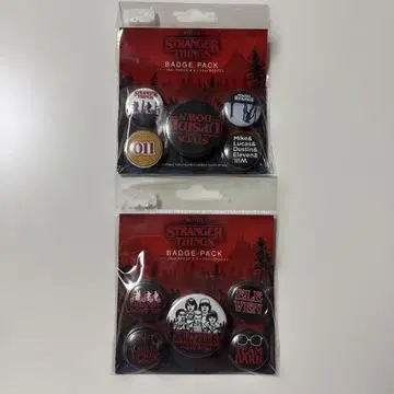 기묘한 이야기 캔뱃지 세트