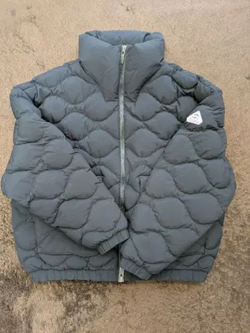 PYRENEX 블랙 퀼팅 38 다운 자켓