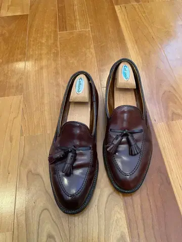 Alden 태슬 로퍼 코도반 버건디 563