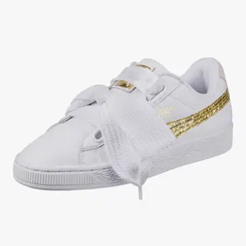 PUMA BASKET HEART GLITTER 23cm