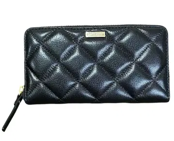 케이트 스페이드 퀼팅 블랙 장지갑