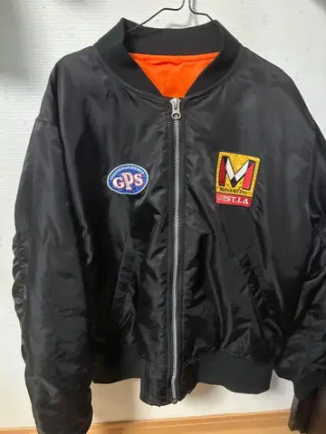 블랙 MA-1 자켓 M 사이즈