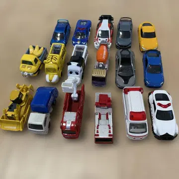 미니카 17대 세트 다색