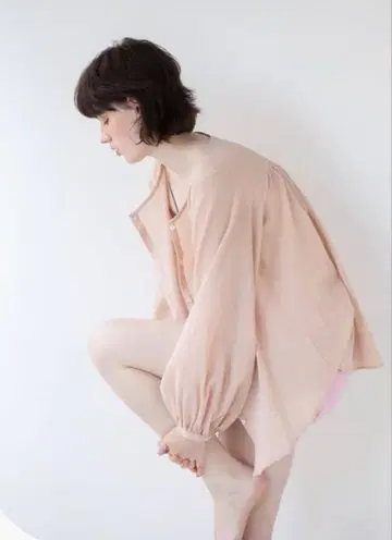 rihka 시어 블라우스 샤톤 sheer blouse / chaton