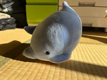 파란 돌고래 봉제 인형