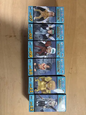 원피스 액션 피규어 8체 세트