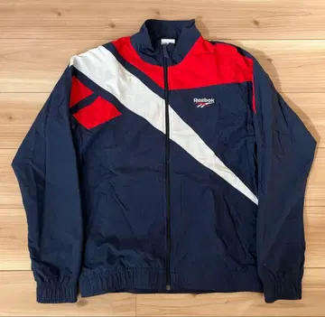 Reebok 나일론 자켓 네이비/레드