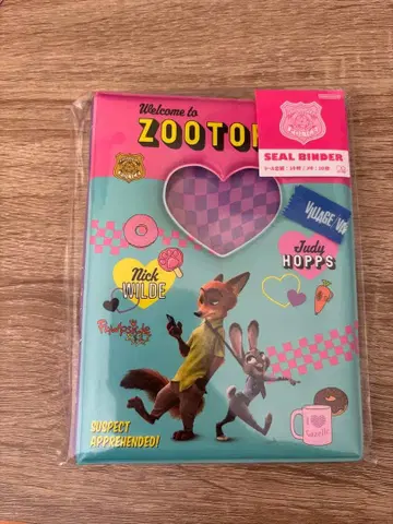 [ 새상품 미개봉 ] 주토피아 씰북 메모장