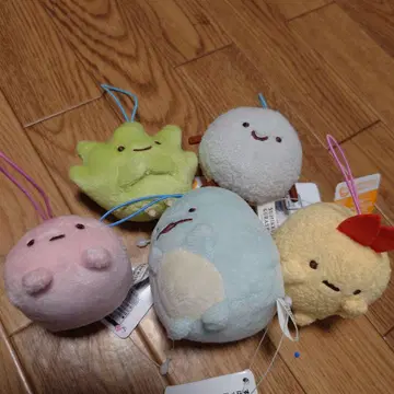 스미코구라시 봉제 인형 마스코트 5점 묶음 판매