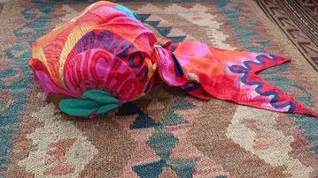 MAISON MICHEL 메종 미셸 스카프캡 리본캡