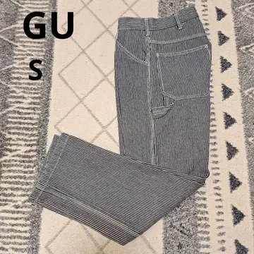 GU 히코리 와이드 페인터 팬츠