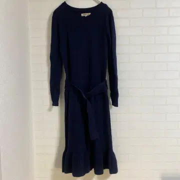 아푸와이저 리셰 네이비 니트 원피스