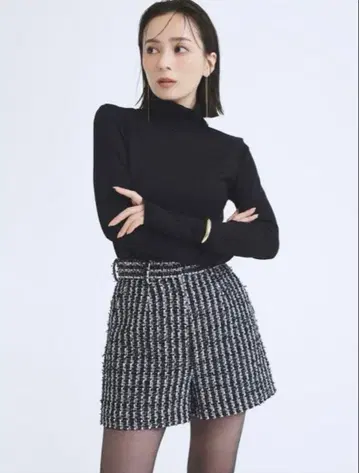 anuans 아뉴앙스 트위드 숏팬츠