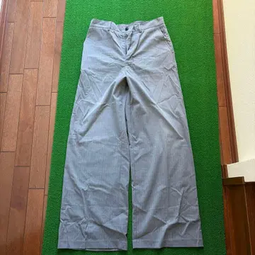 ZARA 그레이 스트라이프 슬랙스 팬츠 EUR 38