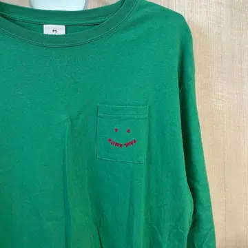 [ 초특가 ] Paul Smith 그린 긴팔 T셔츠