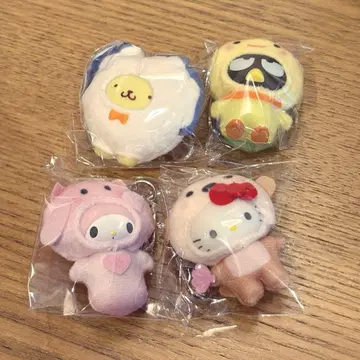 쪼꼬미 미즈노 생물 키티, 마이멜로디, 폼폼푸딩, 바츠마루