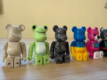 컬러풀 베어브릭 피규어 7개 세트