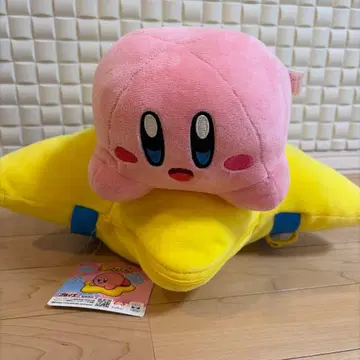 커비 별 모양 쿠션 봉제 인형