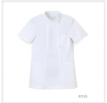 새상품! NAGAI LEBEN 간호사 의류 화이트 자켓&팬츠 세트