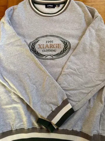 XLARGE 그레이 맨투맨 L 사이즈