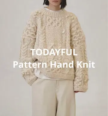 TODAYFUL Pattern Hand Knit
